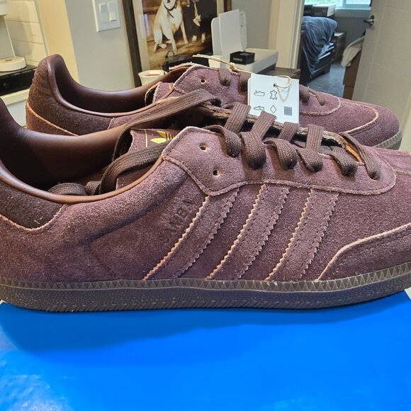 adidas Originals Other - Adidas Originals Mens Samba OG Shadow Brown Chalky Brown Size 12 [JI3211] NEW